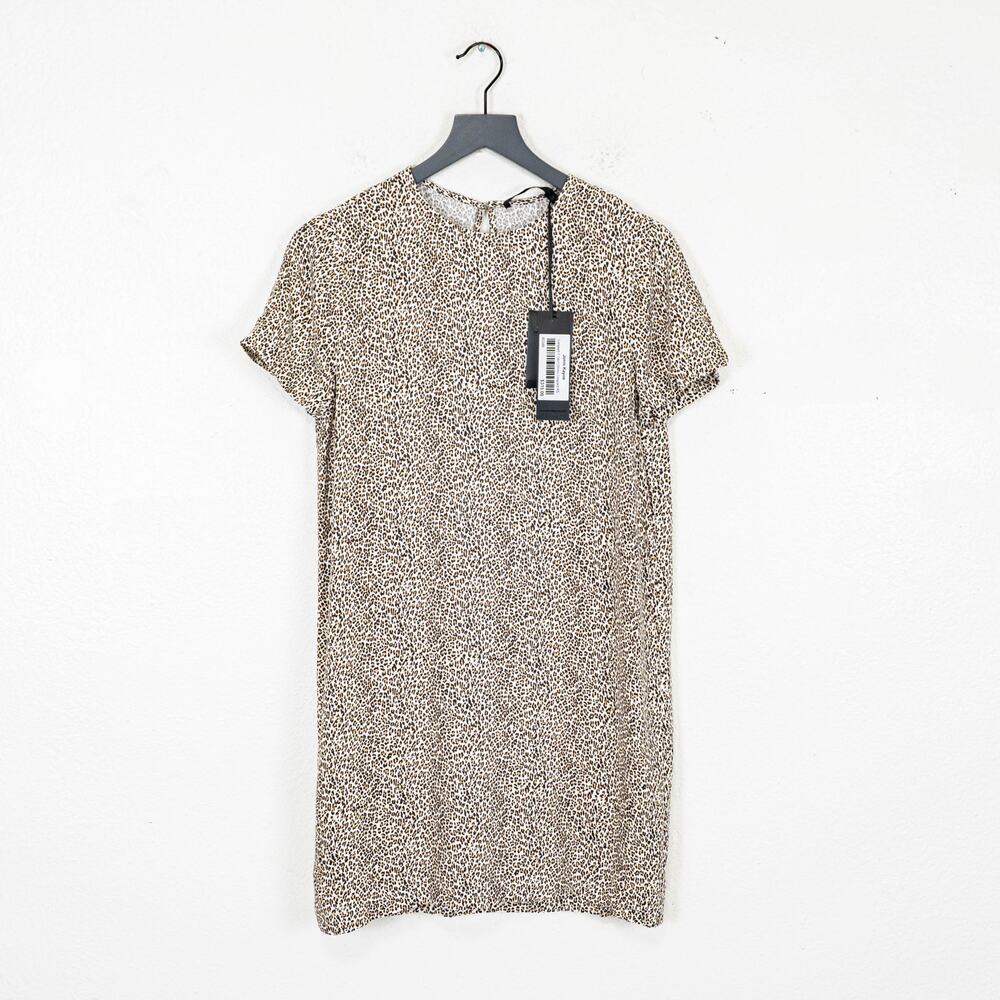 Jenni Kayne Leopard T-Shirt Dress Size XS $315 - Picture 6 of 14